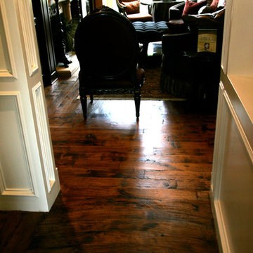 Hand Scraped Character Hickory Show Home