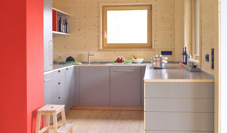 5 gelungene Kontraste zu hellem Holz