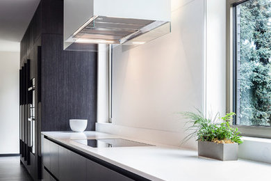 Trendy kitchen photo in Denver