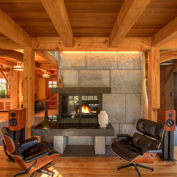 Japanese Inspired Post & Beam
