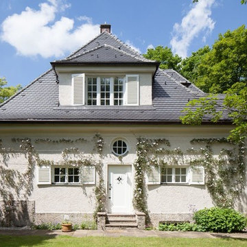 Haus mit Terrassengarten