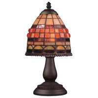 Mix-N-Match 1-Light Table Lamp in Tiffany Bronze