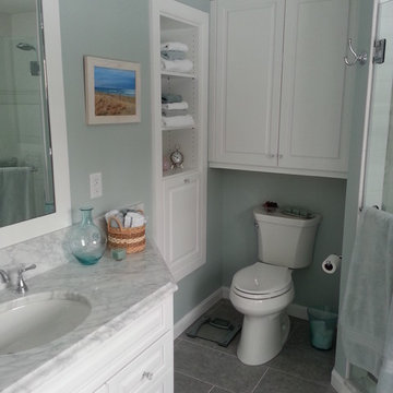 Built-in Shelving and Wall Cabinet