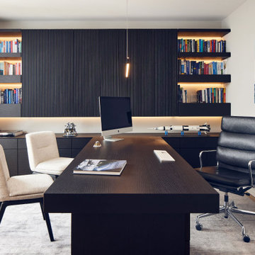 Umbau einer Villa zu einem modernen Wohnhaus