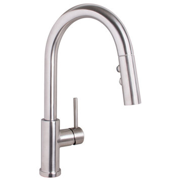 Speakman Neo Pull Down Kitchen Faucet, Stainless Steel