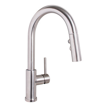 Speakman Neo Pull Down Kitchen Faucet, Stainless Steel