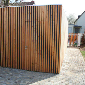 Garage aus Holz