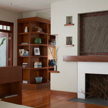 Stair Art Shelves