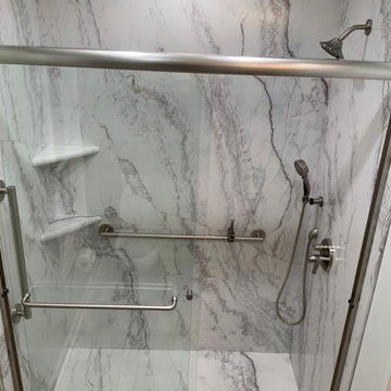 Tub-to-Shower Conversion - After