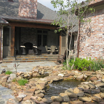 Lafayette Rustic Courtyard