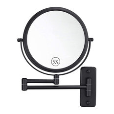 Free Wall Vanity Mirror Entryway Hanging Beauty Mirror Beaupretty Round Makeup Mirror Punch 