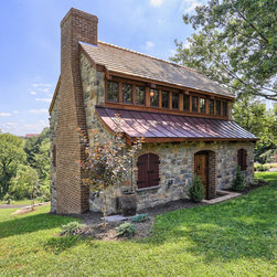 Traditional Rustic Residential Home - Landscaping Stones And Pavers