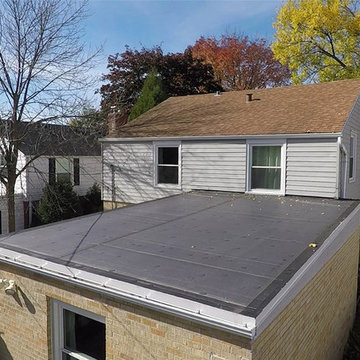 Flat Rubber Roof