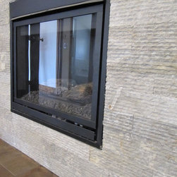 Palos Verdes Rustic Modern Residence CC - Indoor Fireplaces