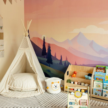 Scandi Inspired Playroom Design – Eddington, Cambridge | AZ Interiors