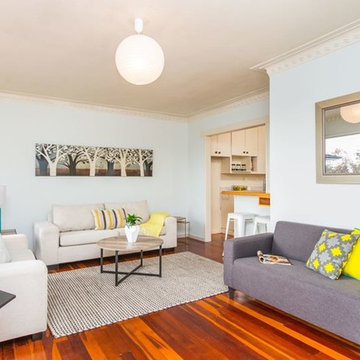 Home staging make over of Balmoral unit by House Dressings Ltd Auckland
