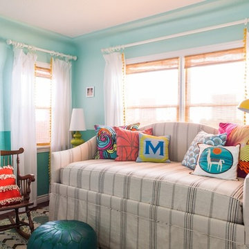 Modern Beach-y Nursery