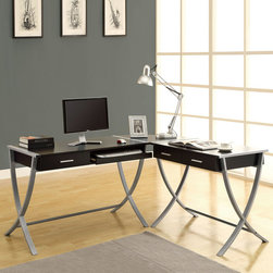 Kiley Corner Computer Desk | modGSI - Desks And Hutches