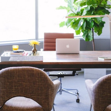 Mid-Century Masculine Office