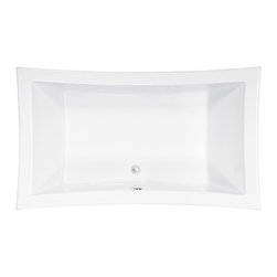 Sapelo 72x42 Soaker - MTI - Bathtubs