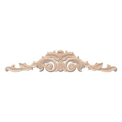 Inviting Home Inc. - Santa-Cristina Small Wood Carving, Cherry - Onlays And Appliques