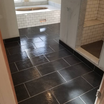 Modern Bathroom Tile Installation | Clean Finish