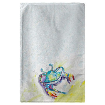 Reaching Crab Kitchen Towel - Two Sets of Two (4 Total)