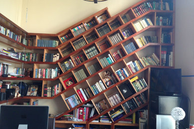 シャーロットにあるエクレクティックスタイルのおしゃれなホームオフィス・書斎の写真