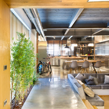 Bajo comercial convertido en loft