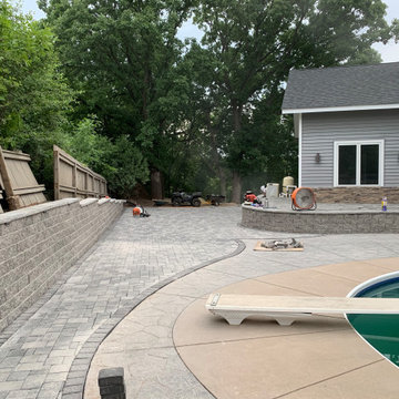 Lake Elmo MN pool patio project