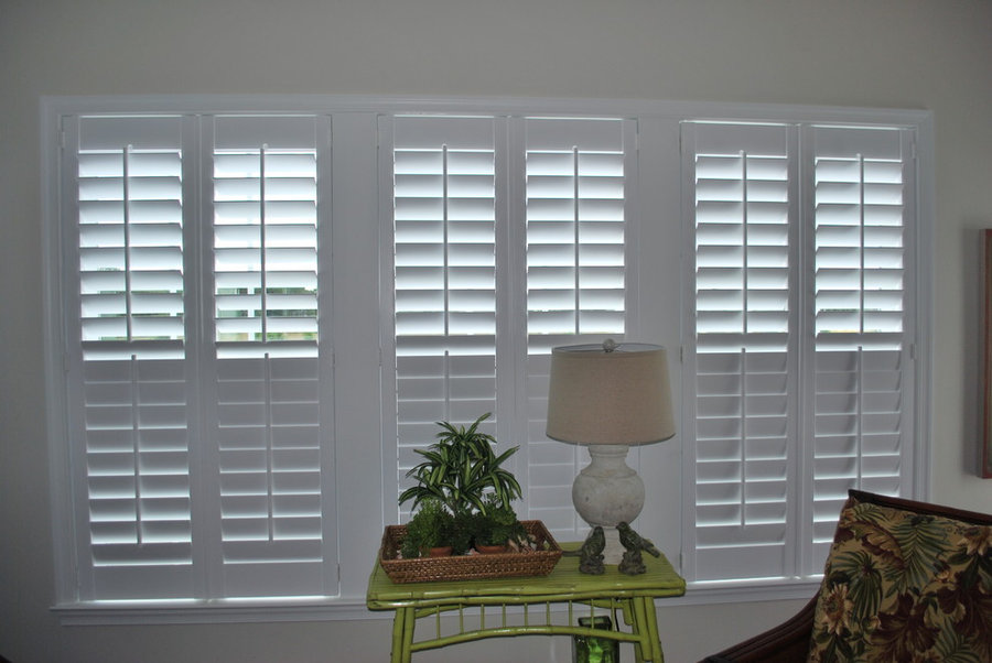 White Plantation Shutters