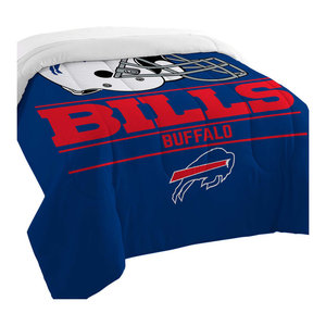 Nfl Lions Bed Comforter Set Football Silhouette Bedding