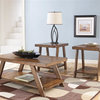 Coffee Table w 2 End Tables Set - Burnished B