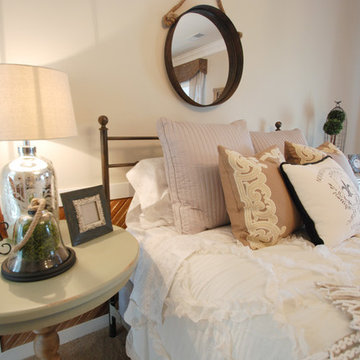 Rustic-Glam Guest Bedroom
