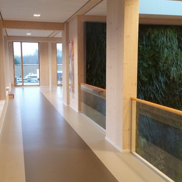 NUR HOLZ Massivholzhaus Bürogebäude