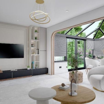Bespoke Living Room Renovation in Knightsbridge