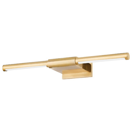 Jerome 1 Light Picture Light, Aged Brass, 21"