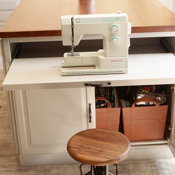 Craft Room Organization and Custom Design