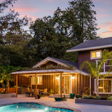 Zen Pool Garden