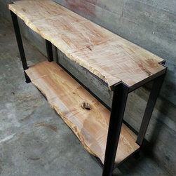Live Edge Maple Credenza - Buffets And Sideboards
