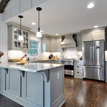 gray cabinets