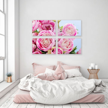 Dreamy Peonies High Quality Canvas Prints