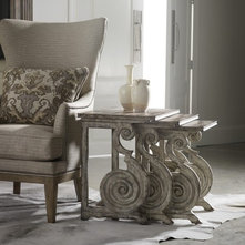 Eclectic Side Tables And End Tables by BARBARA SCHAVER DESIGNS
