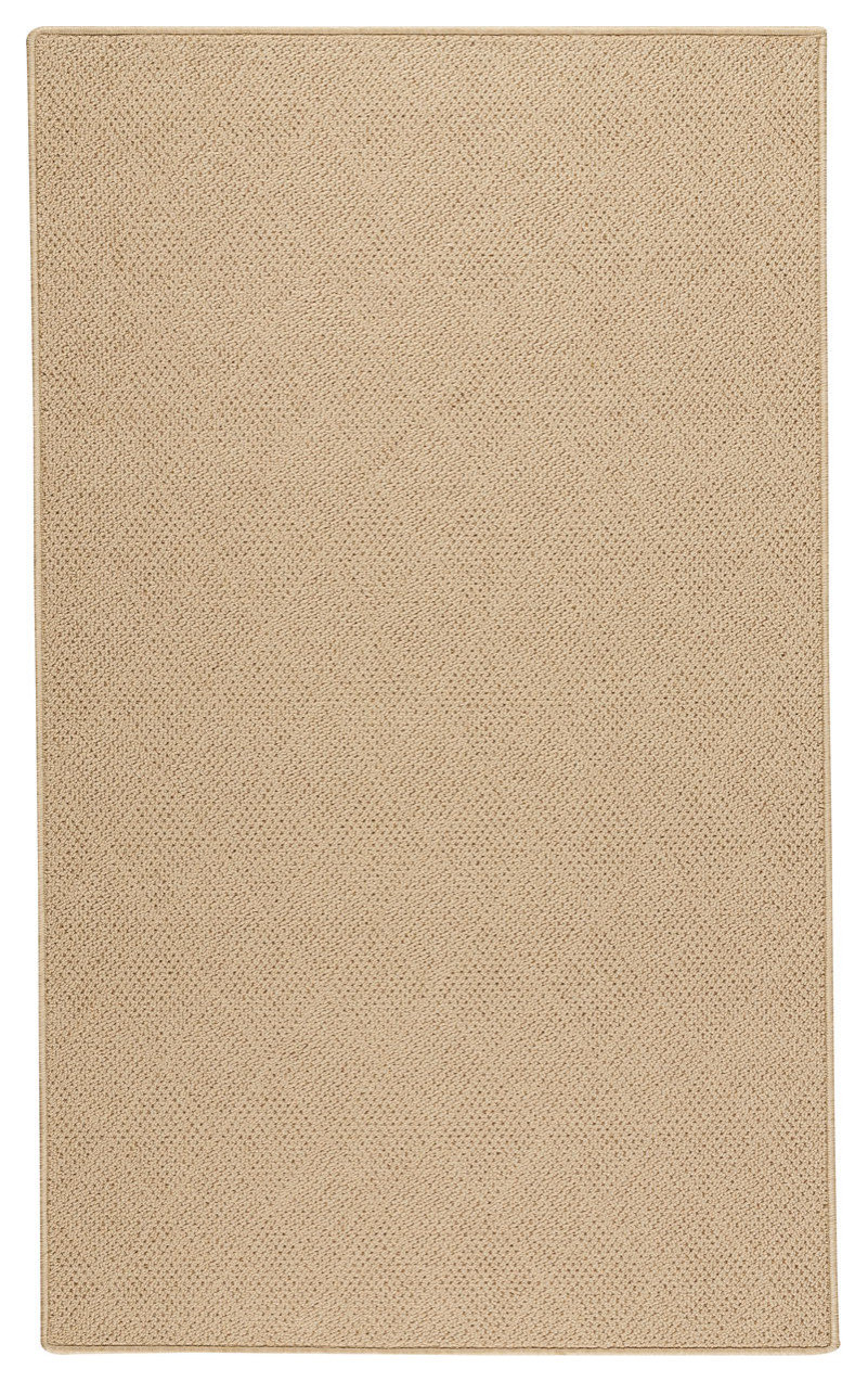 Shoal Cane Wicker-SG Woven Area Rug, 4'x6' - Contemporary - Outdoor ...