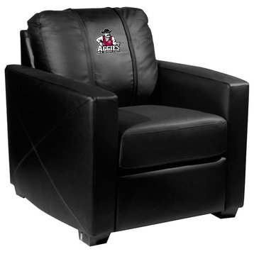New Mexico State Aggies Stationary Club Chair Commercial Grade Fabric