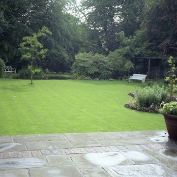 Remodelling an established garden