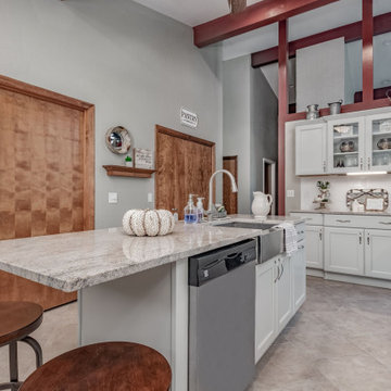 Transitional Farmhouse Kitchen West End, NC