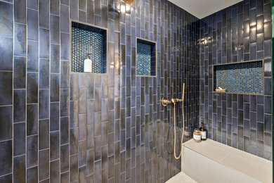 Inspiration for a transitional home design remodel in Seattle
