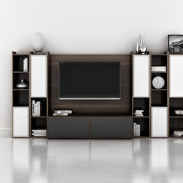 Modern Wall Unit Lyrics 22 by Up Huppe - $7,762.00
