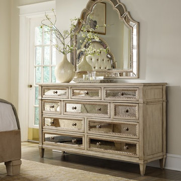 Hooker Furniture Sanctuary Collection Ten Drawer Dresser-Pearl Essence
